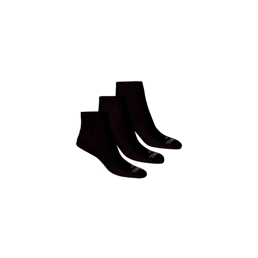 Pack de Medias x3 Topper Caña Baja Hombre