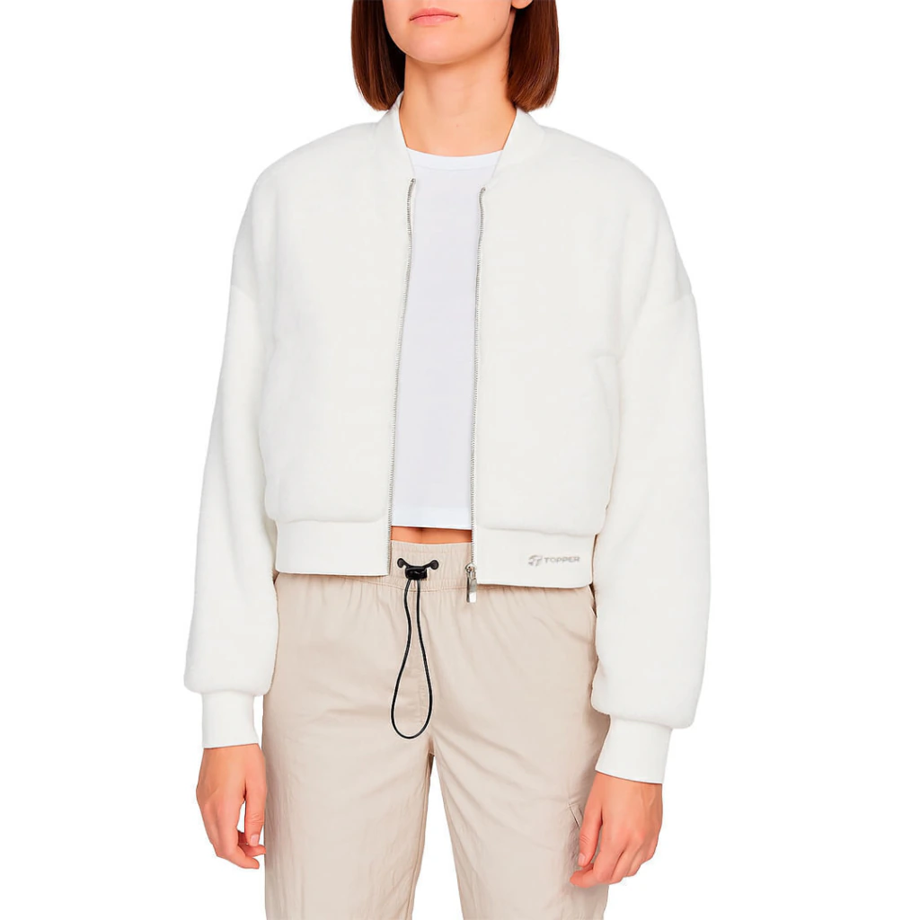 Campera Mujer Topper Bomber Wide