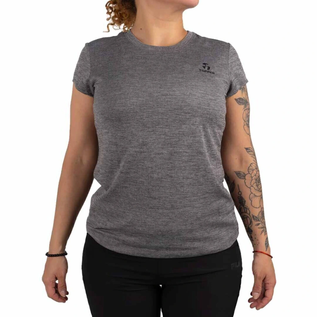 Remera Mujer Topper Basic Trng