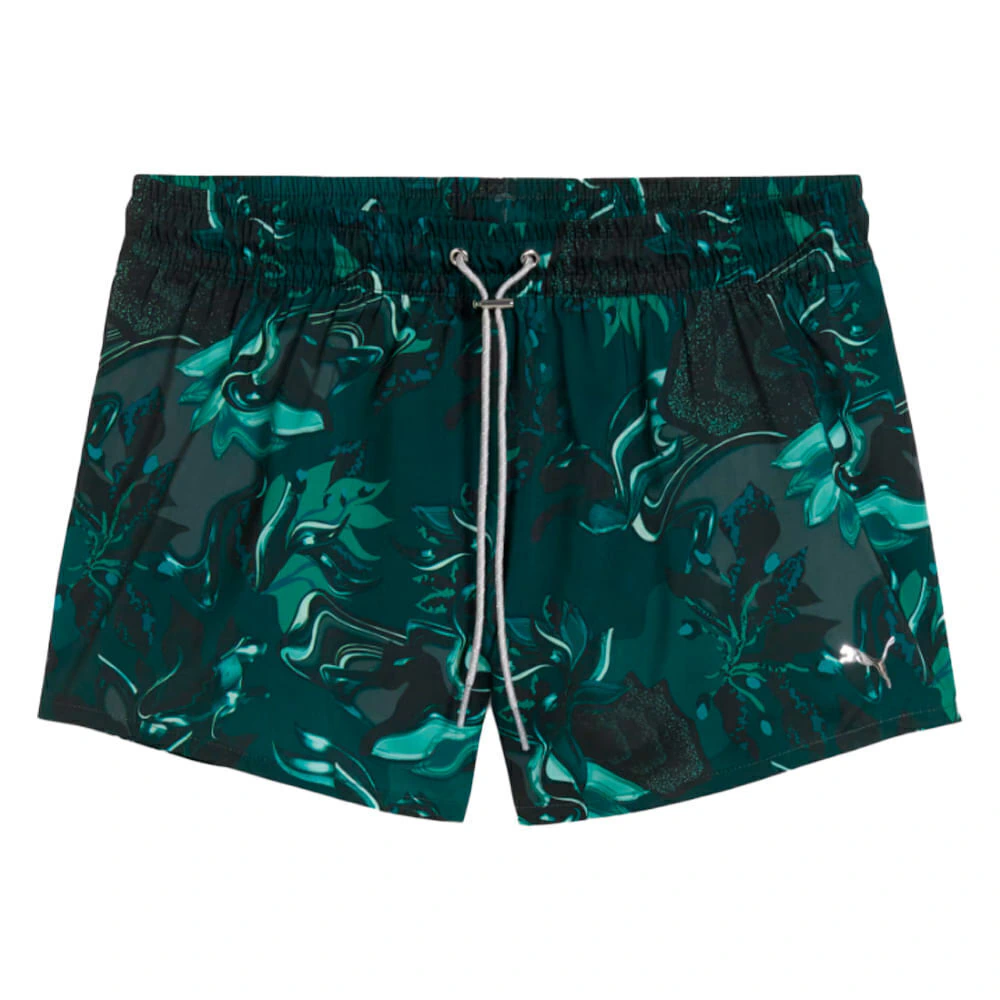 Short Mujer Puma Green Terrains Graphic