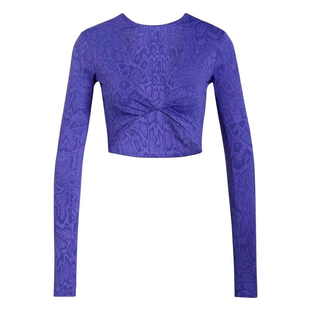 Remera Manga Larga Mujer adidas Reversible Snake Twist